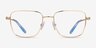 Swarovski SK1003 Doré MétalMontures de lunettes de vue d'EyeBuyDirect, Vue de Face
