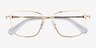 Swarovski SK1003 Doré MétalMontures de lunettes de vue d'EyeBuyDirect, Vue Rapprochée