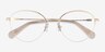 Swarovski SK1004 Pale Gold MétalMontures de lunettes de vue d'EyeBuyDirect, Vue Rapprochée