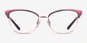 Michael Kors MK3012 Adrianna Iv Cordovan Rose Gold MetalEyeglass Frames from EyeBuyDirect, Front View