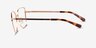 Michael Kors MK3035 Memphis Or rose MétalMontures de lunettes de vue d'EyeBuyDirect, Vue de Côté