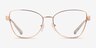 Michael Kors MK3085 Paris Or rose MétalMontures de lunettes de vue d'EyeBuyDirect, Vue de Face