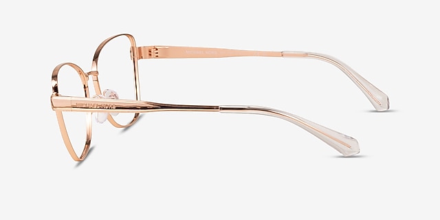 Michael Kors MK3085 Paris Rose Gold MetalEyeglass Frames from EyeBuyDirect, Side View