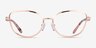 Michael Kors MK3076B Cordoba Or rose MétalMontures de lunettes de vue d'EyeBuyDirect, Vue de Face