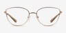 Michael Kors MK3030 Boena Visla Or rose MétalMontures de lunettes de vue d'EyeBuyDirect, Vue de Face