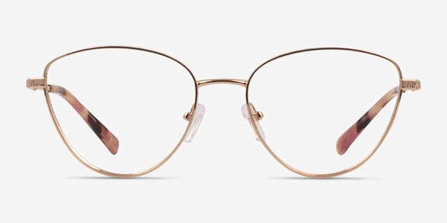 Michael Kors MK3070 Crested Butte Rose Gold MetalEyeglass Frames from EyeBuyDirect, Front View
