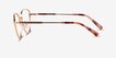 Michael Kors MK3070 Crested Butte Rose Gold MetalEyeglass Frames from EyeBuyDirect, Side View
