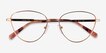 Michael Kors MK3070 Crested Butte Rose Gold MetalEyeglass Frames from EyeBuyDirect, Closed View