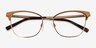 Michael Kors MK3012 Adrianna Iv Shiny Mink MétalMontures de lunettes de vue d'EyeBuyDirect, Vue Rapprochée