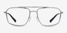Michael Kors MK3084 Tordrillo Shiny Gunmetal MétalMontures de lunettes de vue d'EyeBuyDirect, Vue de Face
