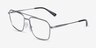 Michael Kors MK3084 Tordrillo Shiny Gunmetal MétalMontures de lunettes de vue d'EyeBuyDirect, Vue d'Angle