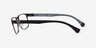 Emporio Armani EA1105 Matte Black MétalMontures de lunettes de vue d'EyeBuyDirect, Vue de Côté