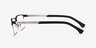 Emporio Armani EA1041 Rubber Black MétalMontures de lunettes de vue d'EyeBuyDirect, Vue de Côté