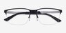 Emporio Armani EA1164 Matte Black MétalMontures de lunettes de vue d'EyeBuyDirect, Vue Rapprochée