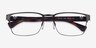 Emporio Armani EA1027 Matte Gunmetal MétalMontures de lunettes de vue d'EyeBuyDirect, Vue Rapprochée