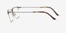 Emporio Armani EA1171 Matte Gunmetal MetalEyeglass Frames from EyeBuyDirect, Side View