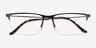 Emporio Armani EA1171 Matte Gunmetal MetalEyeglass Frames from EyeBuyDirect, Closed View