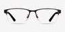 Emporio Armani EA1138 Matte Black MétalMontures de lunettes de vue d'EyeBuyDirect, Vue de Face