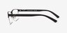 Emporio Armani EA1138 Matte Black MétalMontures de lunettes de vue d'EyeBuyDirect, Vue de Côté