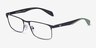 Emporio Armani EA1149 Matte Black MétalMontures de lunettes de vue d'EyeBuyDirect, Vue d'Angle