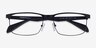 Emporio Armani EA1149 Matte Black MétalMontures de lunettes de vue d'EyeBuyDirect, Vue Rapprochée