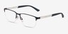 Emporio Armani EA1164 Matte Blue MétalMontures de lunettes de vue d'EyeBuyDirect, Vue d'Angle