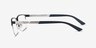 Emporio Armani EA1164 Matte Blue MétalMontures de lunettes de vue d'EyeBuyDirect, Vue de Côté