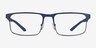 Emporio Armani EA1170 Matte Blue MétalMontures de lunettes de vue d'EyeBuyDirect, Vue de Face