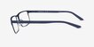 Emporio Armani EA1170 Matte Blue MetalEyeglass Frames from EyeBuyDirect, Side View