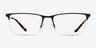 Emporio Armani EA1171 Matte Black MétalMontures de lunettes de vue d'EyeBuyDirect, Vue de Face