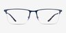 Emporio Armani EA1171 Matte Blue MétalMontures de lunettes de vue d'EyeBuyDirect, Vue de Face