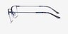 Emporio Armani EA1171 Matte Blue MétalMontures de lunettes de vue d'EyeBuyDirect, Vue de Côté