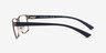 Emporio Armani EA1157 Matte Gunmetal MétalMontures de lunettes de vue d'EyeBuyDirect, Vue de Côté
