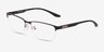 Emporio Armani EA1147 Matte Gunmetal Black MétalMontures de lunettes de vue d'EyeBuyDirect, Vue d'Angle