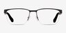 Emporio Armani EA1162 Matte Black MétalMontures de lunettes de vue d'EyeBuyDirect, Vue de Face