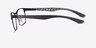 Ray-Ban RB8416 Black MetalEyeglass Frames from EyeBuyDirect, Side View