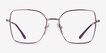 Vogue Eyewear VO4274 Light Violet MetalEyeglass Frames from EyeBuyDirect, Front View