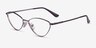 Vogue Eyewear VO4325 Light Violet MetalEyeglass Frames from EyeBuyDirect, Angle View