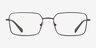 Armani Exchange AX1071 Matte Dark Green MétalMontures de lunettes de vue d'EyeBuyDirect, Vue de Face
