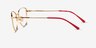 Vogue Eyewear VO4273 Top Red Gold MétalMontures de lunettes de vue d'EyeBuyDirect, Vue de Côté