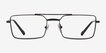 Vogue Eyewear VO4310 Black MetalEyeglass Frames from EyeBuyDirect, Front View