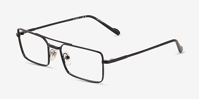 Vogue Eyewear VO4310 Black MetalEyeglass Frames from EyeBuyDirect, Angle View