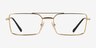 Vogue Eyewear VO4310 Doré MétalMontures de lunettes de vue d'EyeBuyDirect, Vue de Face