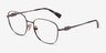 Vogue Eyewear VO4319B Light Violet MétalMontures de lunettes de vue d'EyeBuyDirect, Vue d'Angle