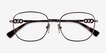 Vogue Eyewear VO4319B Light Violet MetalEyeglass Frames from EyeBuyDirect, Closed View