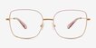 Swarovski SK1041 Gold MetalEyeglass Frames from EyeBuyDirect, Front View
