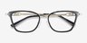 Michael Kors MK3102 Myrtle Beach Black MetalEyeglass Frames from EyeBuyDirect, Closed View