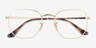 Ray-Ban RB6448 Arista Gold MetalEyeglass Frames from EyeBuyDirect, Closed View
