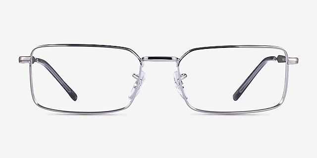 Ray-Ban RB6557 Gunmetal MetalEyeglass Frames from EyeBuyDirect, Front View