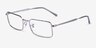 Ray-Ban RB6557 Gunmetal MétalMontures de lunettes de vue d'EyeBuyDirect, Vue d'Angle
